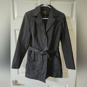 Express Black Button Up Dressy Jacket